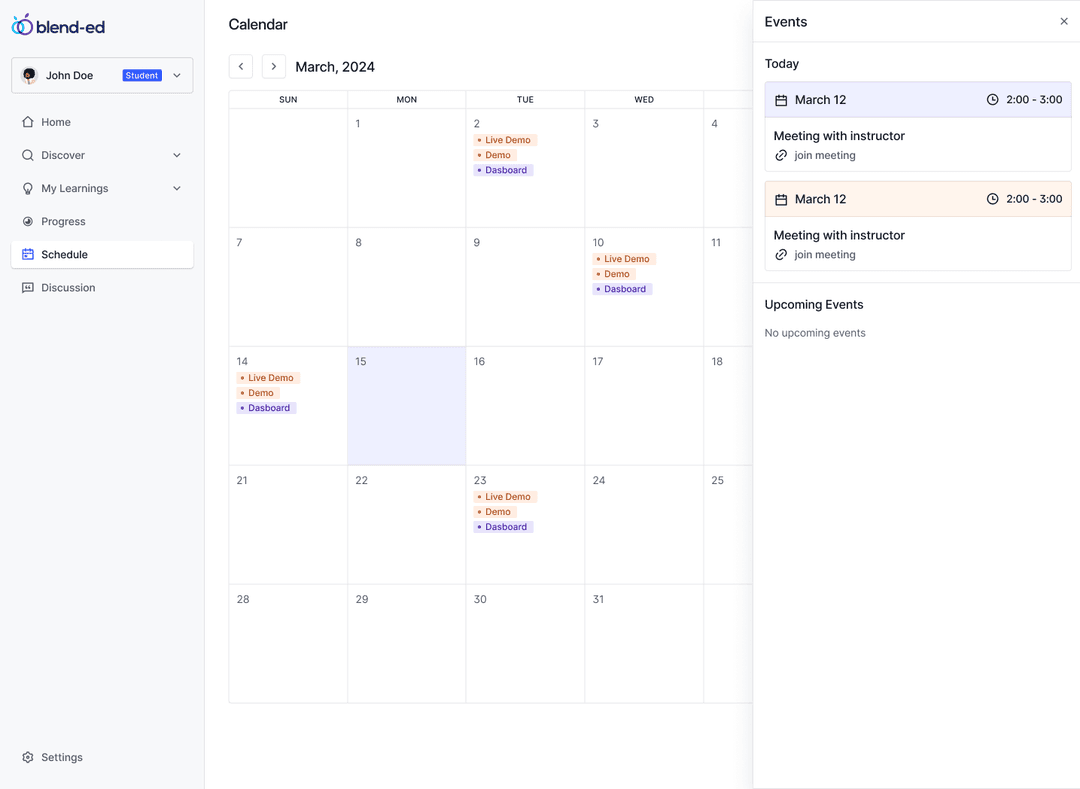 Calendar