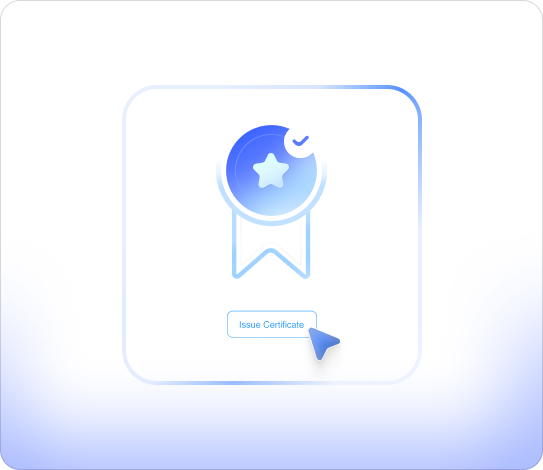 Certificate issuance and IRCA tracking
